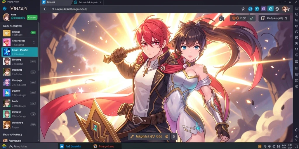 Screenshot menyajikan momen kemenangan dalam game.