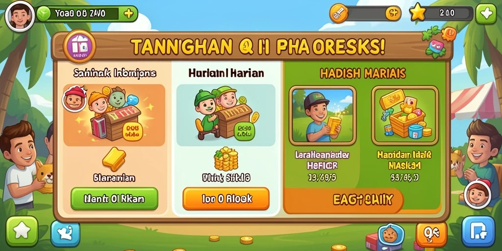 Karakter-karakter unik yang siap menemani petualangan Anda.