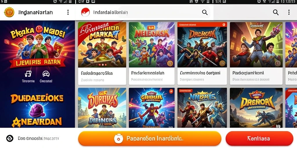 Grafik yang memukau dengan efek suara yang realistis.