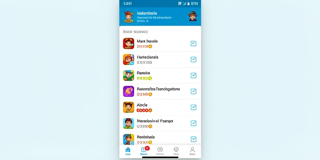 Tangkapan layar dari sistem reward yang menarik.