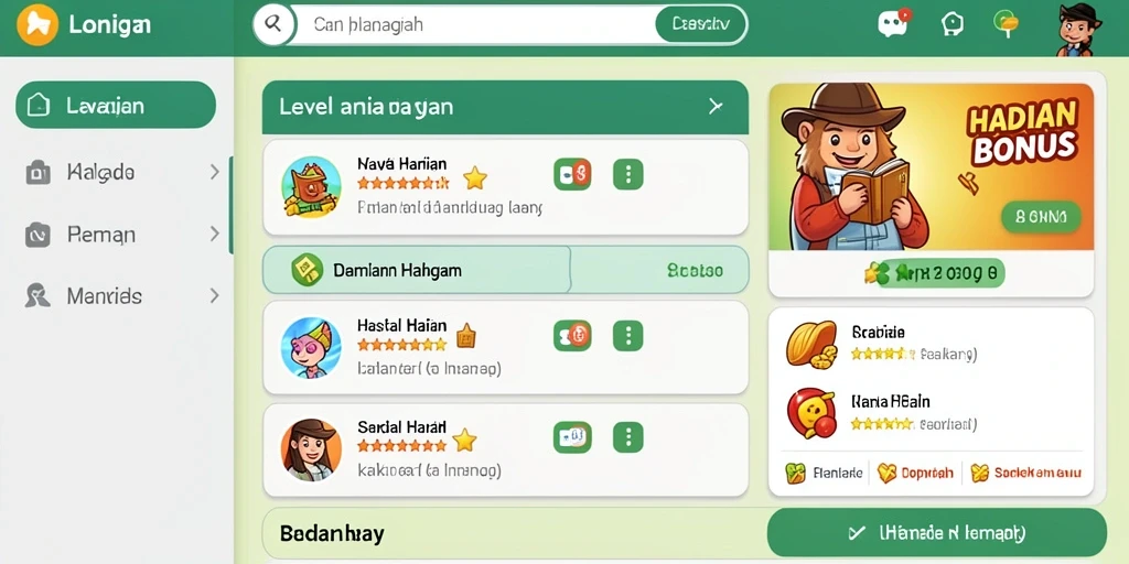 Screenshot: Pengaturan customisasi karakter yang menarik.
